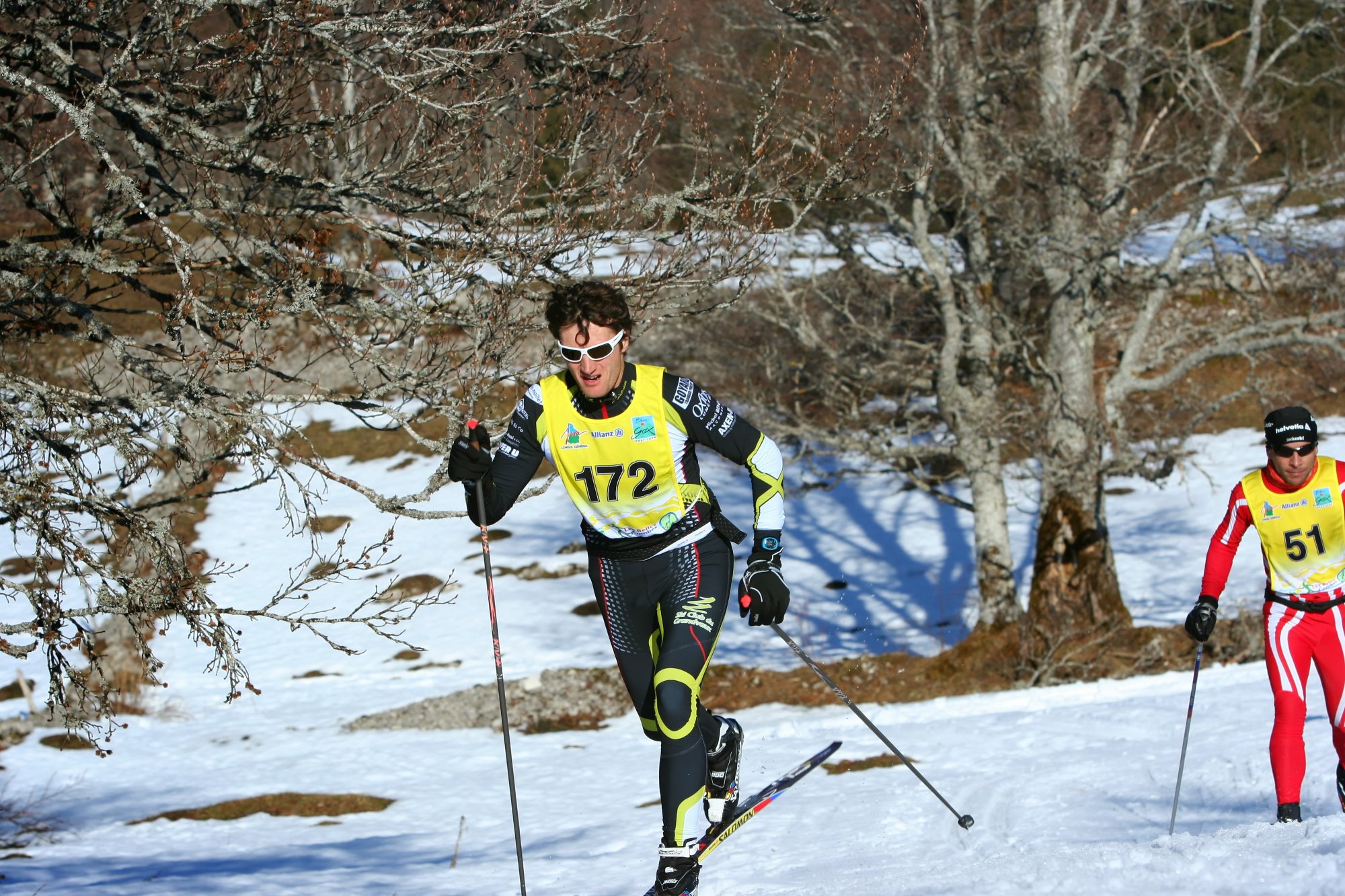 Skiercross - Le Grandvaux -Dimanche 10 /01 /2016