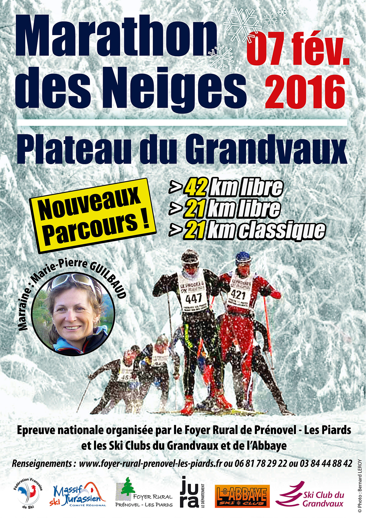 MARATHON DES NEIGES Dimanche 07 Février 2016