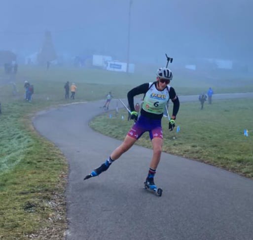 Course biathlon cross à Arçon