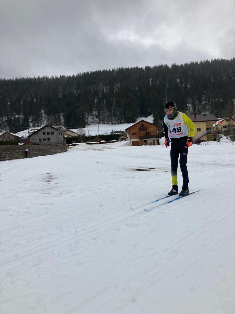 Le championnat régional de ski de fond